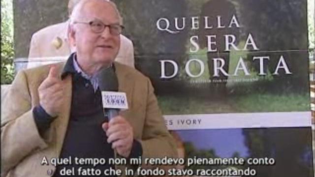 Quella sera dorata - intervista al regsita del film James Ivory