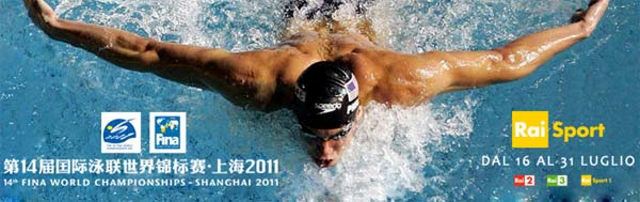 Mondiali di Nuoto 2011 in diretta su Rai Sport, Rai3 e Rai2