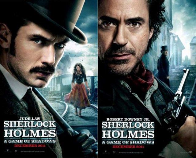 Sherlock Holmes 2: i primi poster