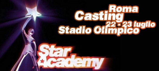 Star Academy, casting all'Olimpico con Zucchero