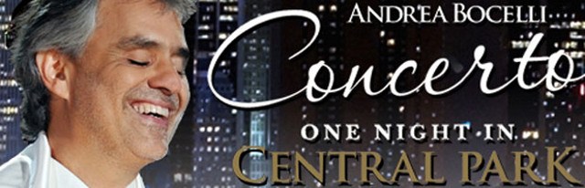 Andrea Bocelli One night in Central Park