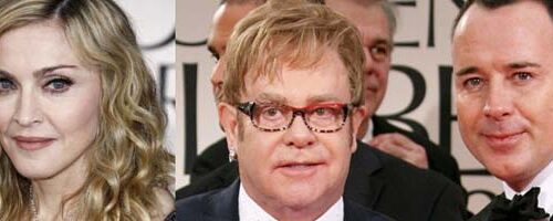 Madonna criticata dal marito di Elton John