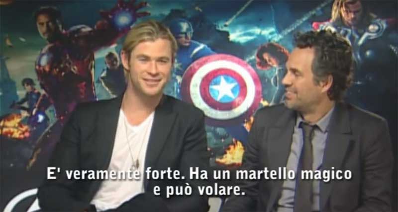 Featurette Thor e Hulk - The Avengers