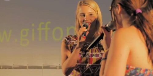 Dianna Agron al gleeks meet and greet - Giffoni 2012