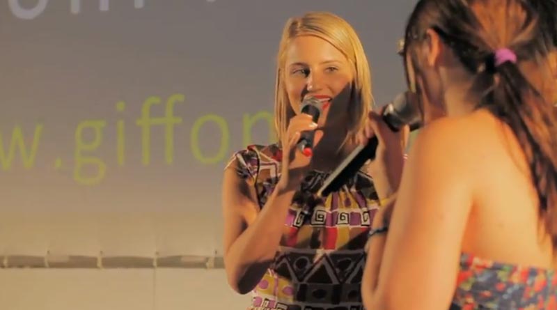 Dianna Agron al gleeks meet and greet - Giffoni 2012