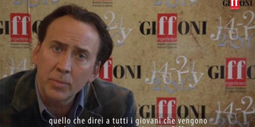 Intervista Nicolas Cage - Giffoni 2012