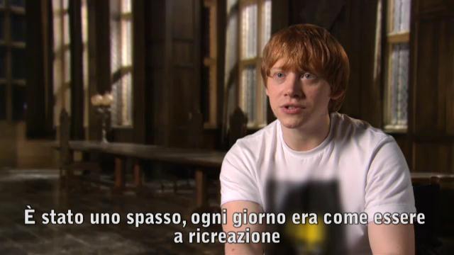 Speciale Rupert Grint sul set - Harry Potter Wizard's Collection