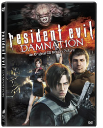 DVD di Resident Evil: Damnation