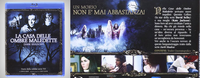 blu-ray di Dark Shadows - La casa delle ombre maledette