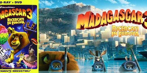 Il Blu-Ray di Madagascar 3