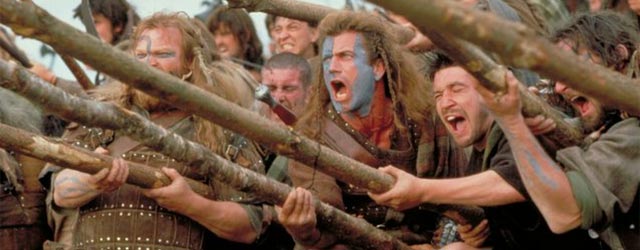 Braveheart di Mel Gibson