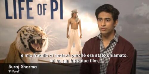 Intervista Suraj Sharma – Vita di Pi