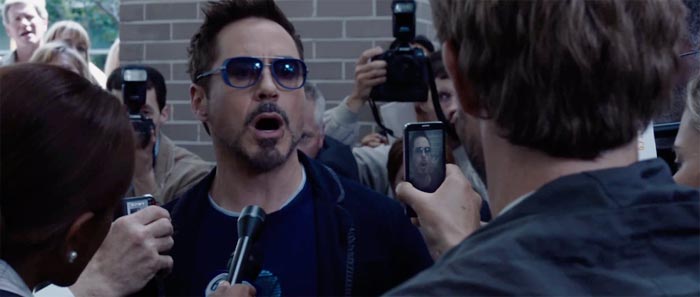 Clip Tony Stark manda un messaggio al Mandarino - Iron Man 3