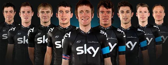 Giro d'Italia 2013 il Team Sky