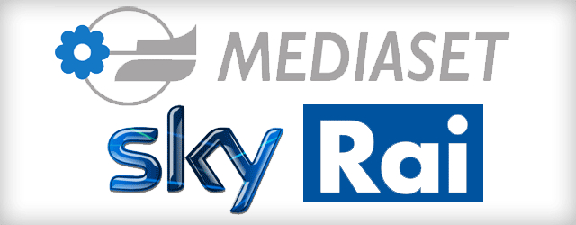 Sky, Rai, Mediaset