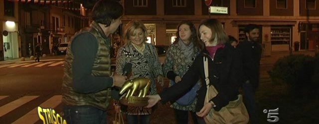 Striscia la Notizia Tapiro d'oro a Daniela Bersani