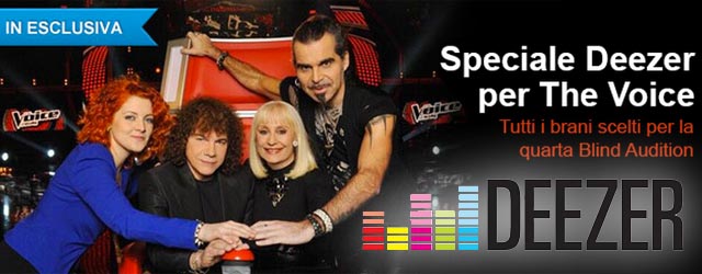 The Voice: i brani musicali su Deezer