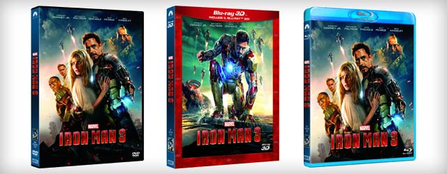 Iron Man 3 in DVD, Blu-ray 3D dal 28 agosto