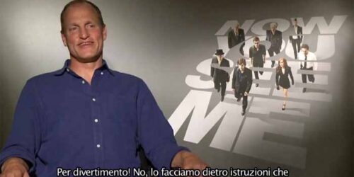 Intervista a Woody Harrelson – Now You See Me – I maghi del crimine