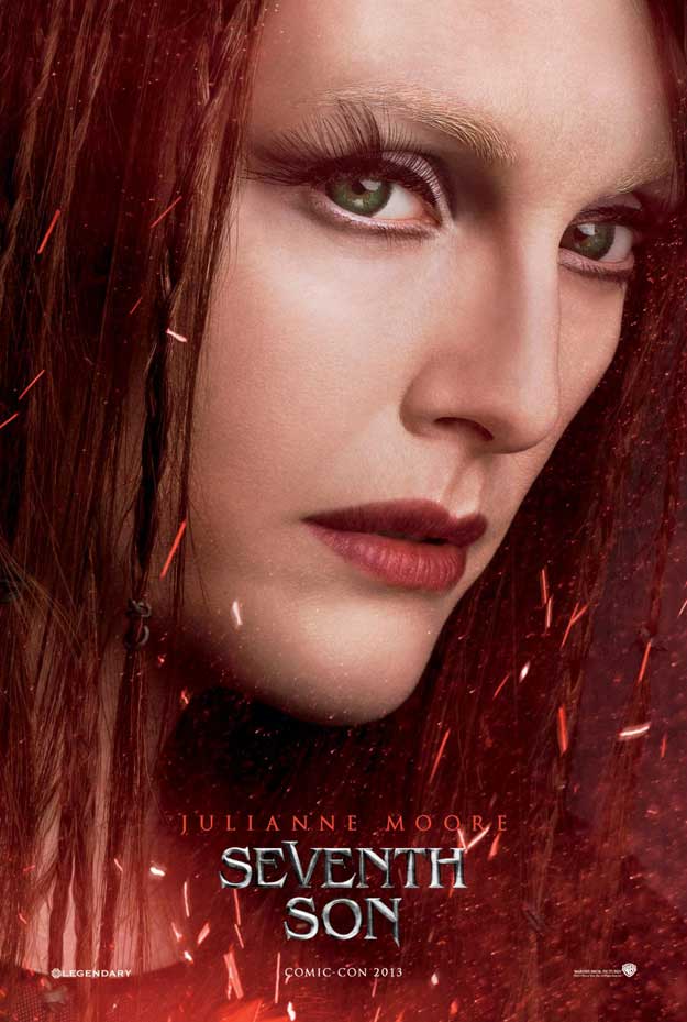 Julianne Moore nel poster di Seventh Son