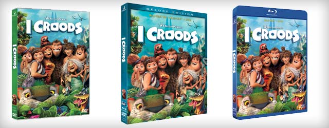 I Croods in DVD, Blu-ray