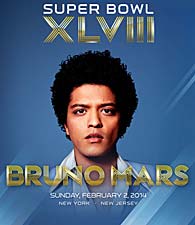 Bruno Mars Super Bowl XLVIII