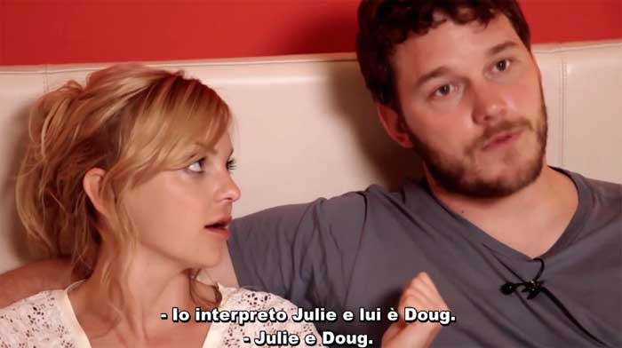 Featurette con Anna Faris e Chris Pratt - Comic Movie