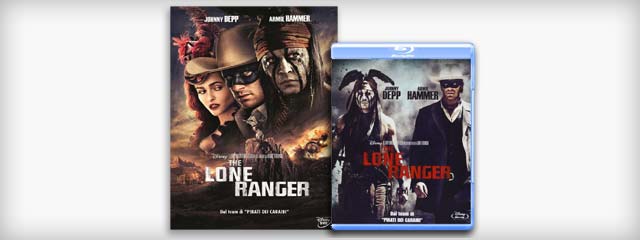 The Lone Ranger in DVD e Blu-ray