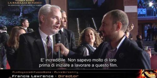 Intervista a Francis Lawrence sul red carpet di Roma – Hunger Games: La Ragazza di Fuoco