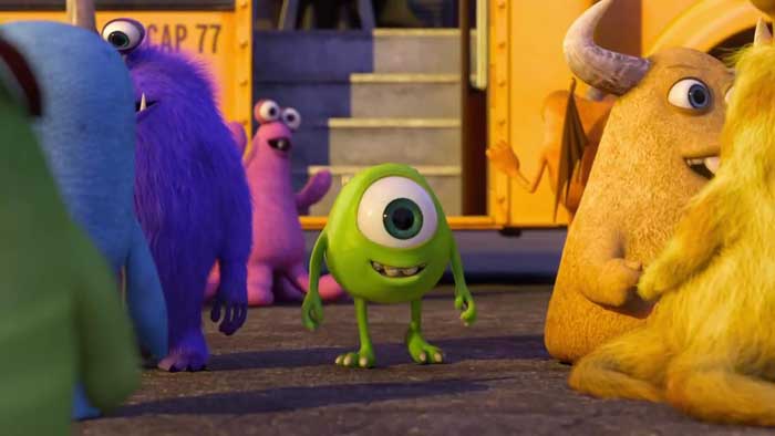 Clip Mike Jr alla gita scolastica - Monsters University