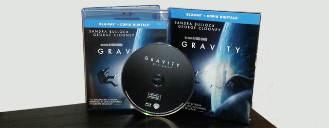 Il Blu-ray di Gravity