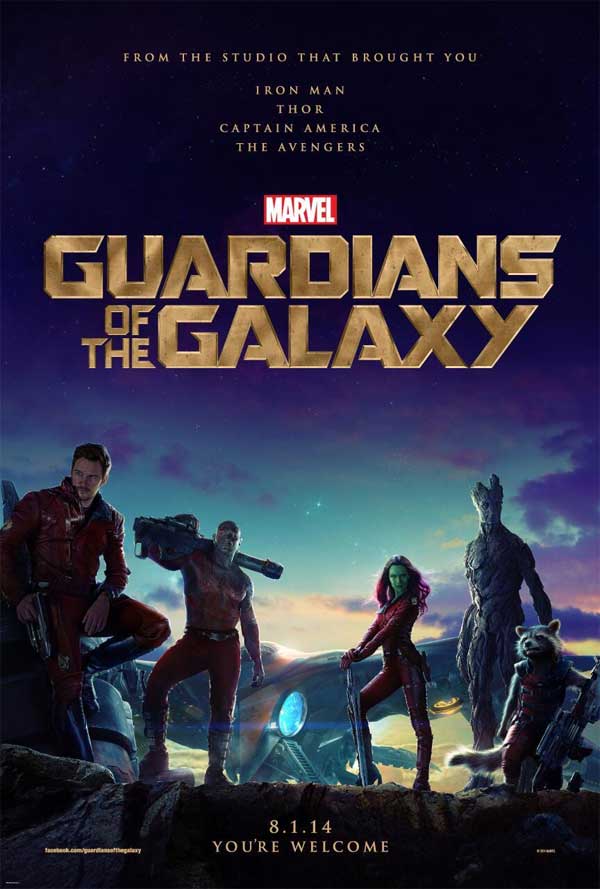 Guardians of the Galaxy: il Poster Ufficiale del Film