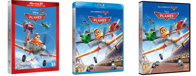 Planes da oggi in Blu-ray 3D, Blu-ray e DVD