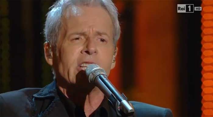 Sanremo 2014: Claudio Baglioni, l'esibizione