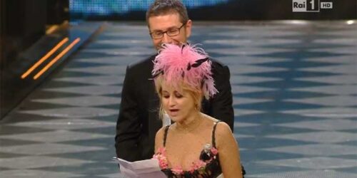 Sanremo 2014: la preghiera di Luciana Littizzetto