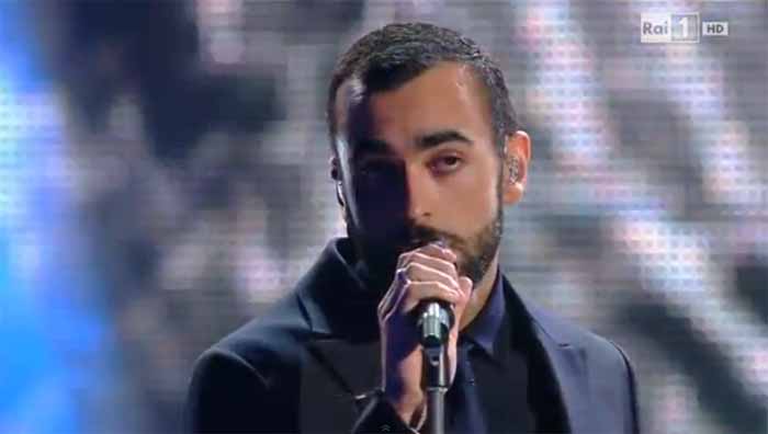 Sanremo 2014: Marco Mengoni in 'Io che amo solo te'