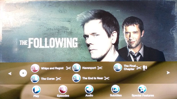 Blu-ray di The Following - Prima Stagione Completa 