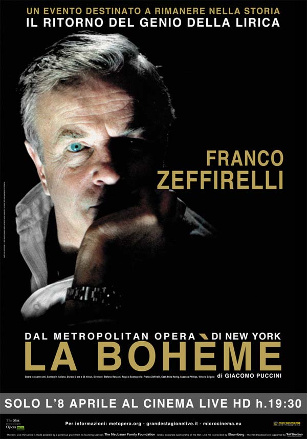 La Bohème, regia di Zeffirelli