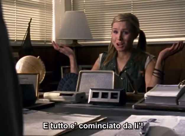 Veronica Mars 4x01 Pilot Sub Ita