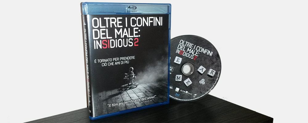 Il Blu-ray di Oltre i confini del male - Insidious 2