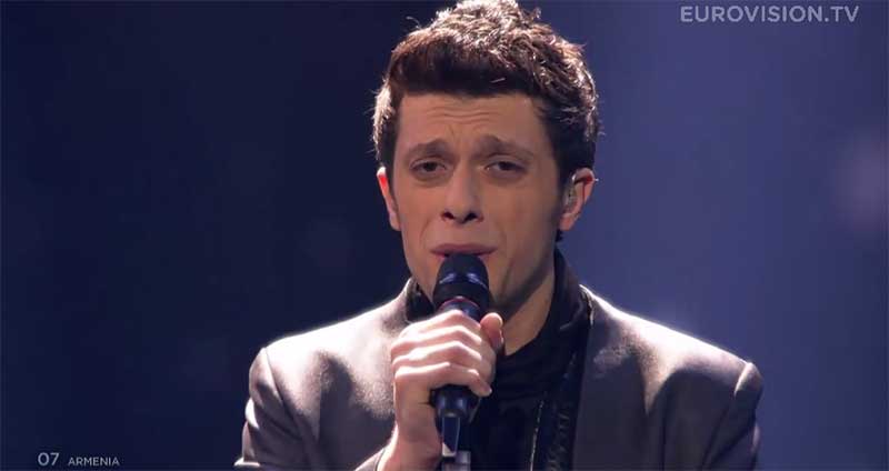 ESC2014: Aram MP3 - Not Alone (Armenia) LIVE Eurovision Song Contest 2014 Finale