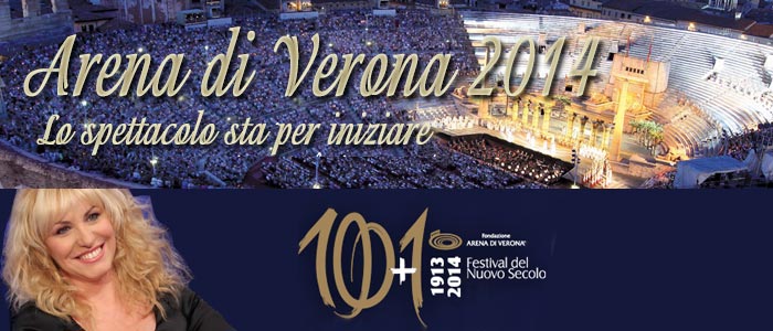 Rai1: Lo Spettacolo sta per iniziare 2014, Arena di Verona