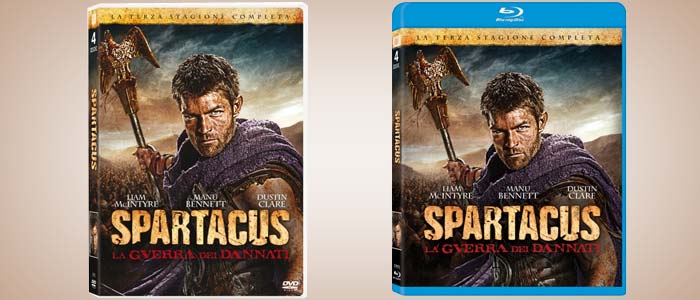 Spartacus: La Guerra dei Dannati dal 5 giugno in Blu-ray e DVD