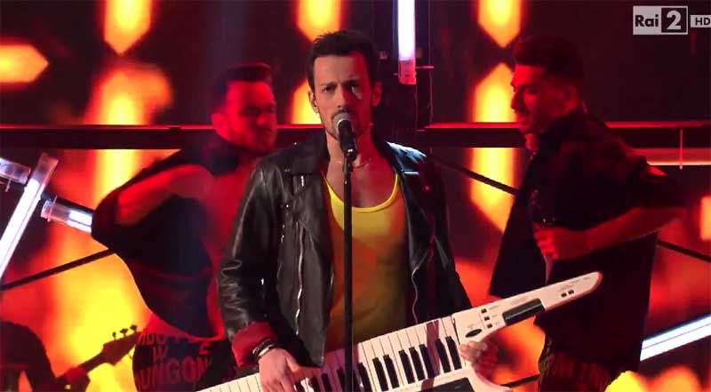 The Voice 2014, Live 2: Giuseppe Maggioni canta 'The final countdown'