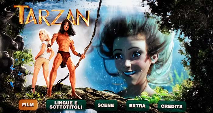 Blu-ray di Tarzan