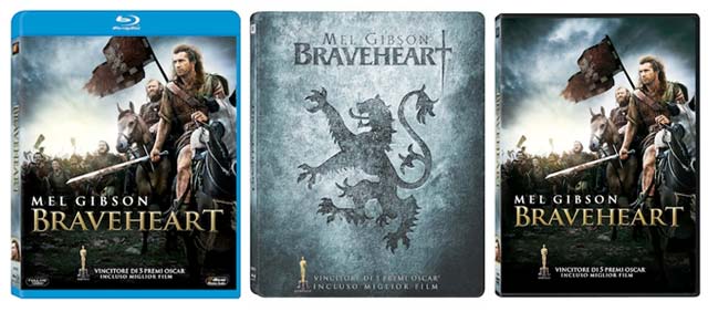 Braveheart - 20o Anniversario dal 17 luglio in Blu-ray