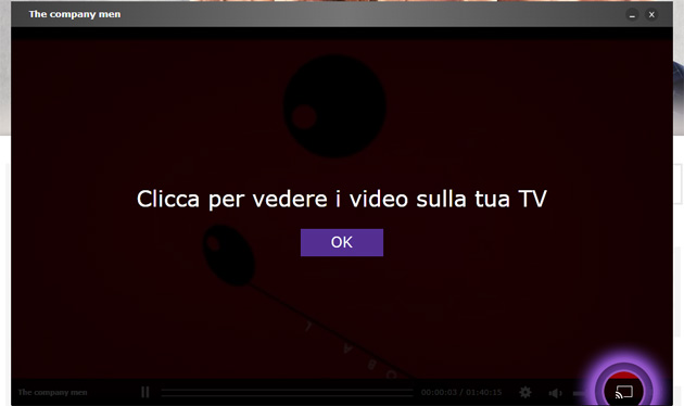 Infinity ora anche su Chromecast