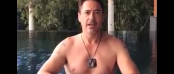 Ice Bucket Challenge: Robert Downey Jr.