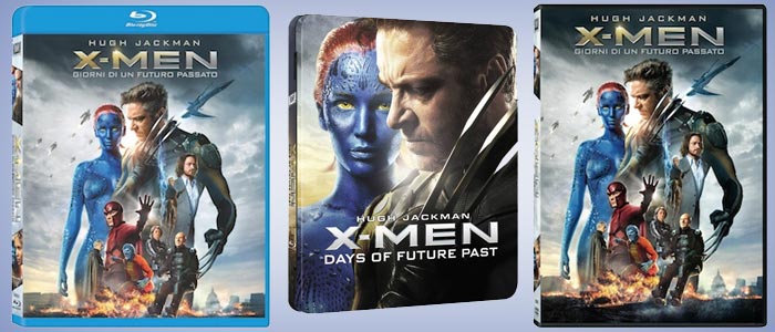 X-Men: Giorni di un futuro passato in DVD, Blu-ray, BD3D