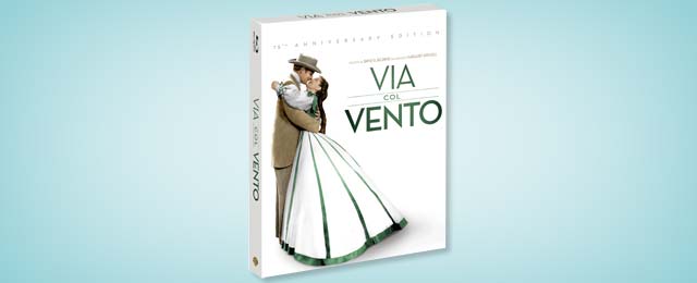 Via col Vento 75 Anniversario in Blu-ray